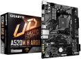 Материнская плата Gigabyte A520M H ARGB (rev. 1.0) mATX, сокет AMD AM4, чипсет AMD A520, память 2xDDR4, слоты: 1xPCIe x16 3.0, 1xM.2