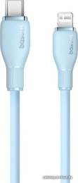 Кабель Baseus P10355701311-00 Pudding Series Fast Charging Cable Type-C to iP 20W 1.2m Galaxy Blue передача данных, питание устройств, скорость передачи: 480Mbps, материал: TPE