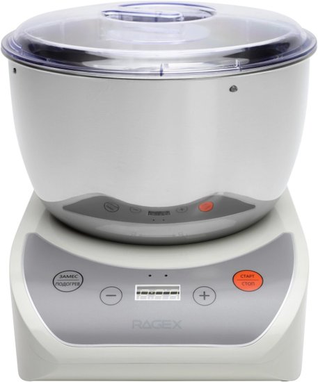 Тестомесильная машина RAGEX R2001, 5 л., 550 Вт, цвет: 105 (зефирный)