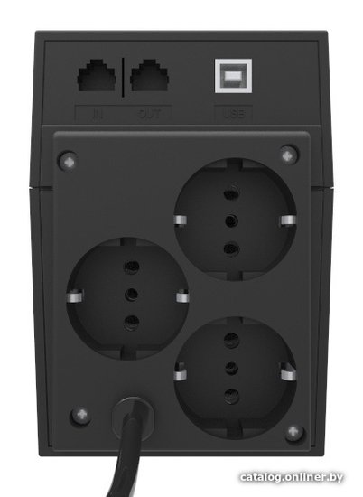 Источник бесперебойного питания Powercom RPT-600AP EURO 360Вт 600ВА