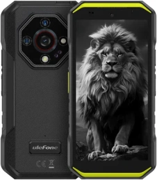 Телефон Ulefone Armor X32 Pro 8GB/256GB (черный/зеленый) 5.65” 90Hz 1440x720/MTK 6300/5G/And14/64+25+2/16MP/5500mAh (6975326669757)