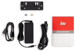Неттоп IRU Tactio 513 i5 1235U 1.3 16Gb SSD512Gb Iris Xe без ОС GbitEth WiFi BT 120W серый RUS 2189397