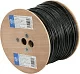 Кабель сетевой Ningbo UTP 4 пары cat5E solid 0.5мм Cu molded 305м черный outdoor стальной трос