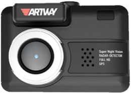 Видеорегистратор с радар-детектором Artway COMBO MD-105, черный