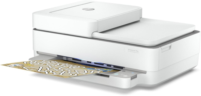 МФУ струйное HP DeskJet Plus Ink Advantage 6475 цветная печать, A4, белый [5sd78c]