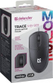 Мышь Defender Trace MB-989 черный оптическая 1000dpi USB 2but (52989)
