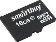 Карта памяти SmartBuy  SB16GBSDCL4-00  microSDHC 16Gb  Class4SMARTBUY