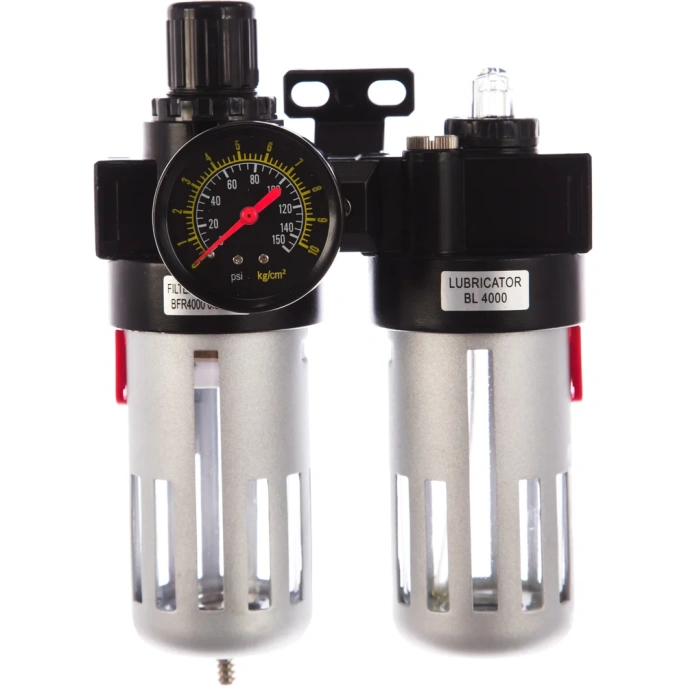 Фильтр-редуктор-лубрикатор 1/2" KraftWell KRW1771.2A12