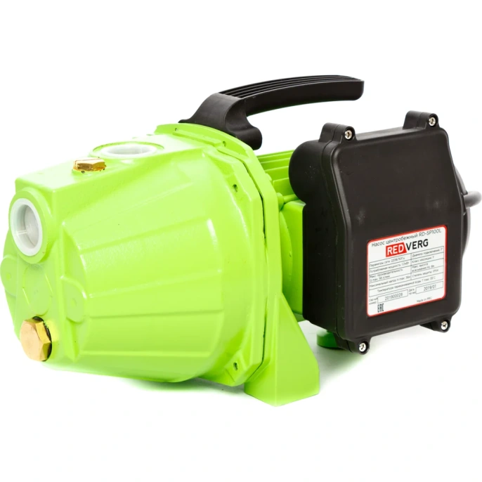 Центробежный самовсасывающий насос REDVERG RD-SP100L 6633293