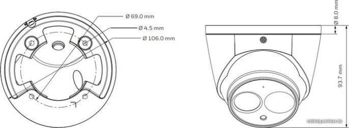 Камера видеонаблюдения Honeywell HEW4PR3