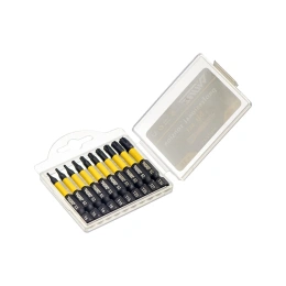 Набор торсионных намагниченных бит TORX (10 шт; 50 мм; S2) WURZ 4220
