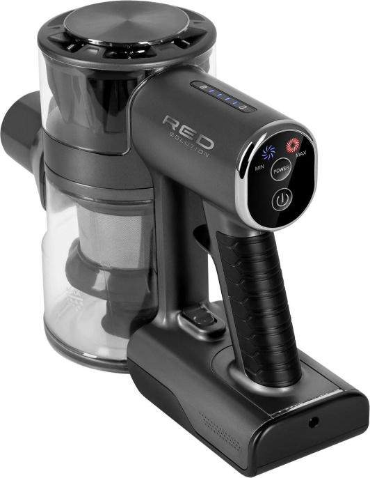 Ручной пылесос (handstick) RED solution V3060, 250Вт, черный/серый