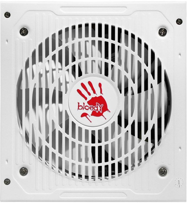 Блок питания BLOODY BD-PS750G,  750Вт,  80 PLUS GOLD,  120мм, белый, retail [bd-ps750g-mw]