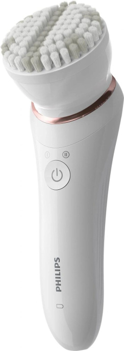 Эпилятор Philips BRE740/11 скор.:2 насад.:8 от аккум. белый