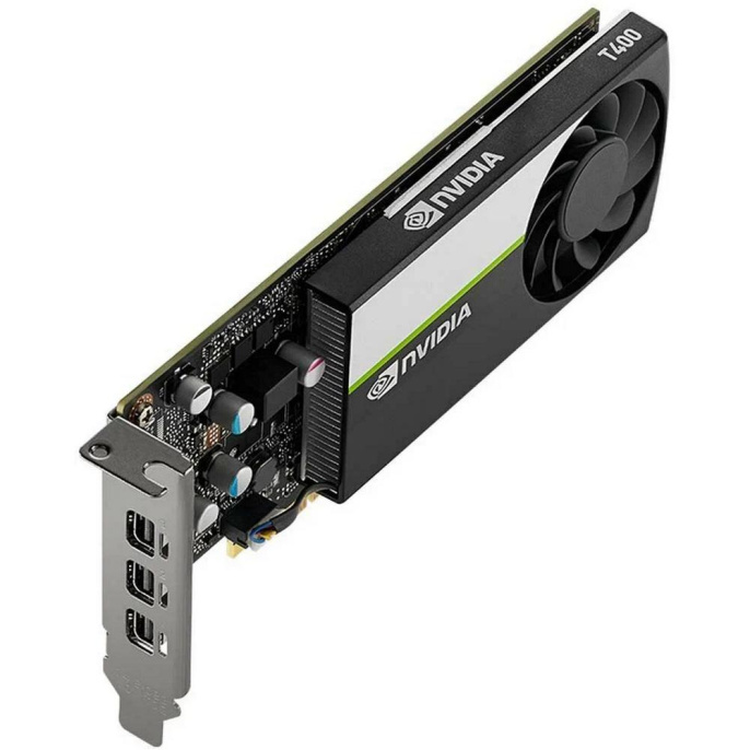 Видеокарта NVIDIA Quadro T400-4G Graphics Cards with accessories with ATX and LP brackets 900-5G172-2240-000||ATX+LP