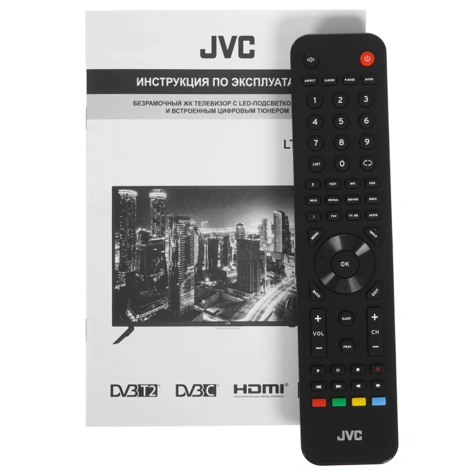 Телевизор JVC 32" LT-32M485 1366x768 HD , частота матрицы 60 Гц