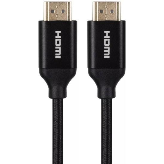 Кабель интерфейсный HDMI-HDMI VCOM ACG520BM-2.0 19M/M ver 2.0, 2М, iOpen light