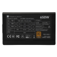 Блок питания 650W/ Power Supply Thermalright, 650W 80+ Bronze ATX, 3.0, Non-modular, 1x24 20+4 pin 550mm, 1xCPU*2 8 4+4 pin 600+150mm, 1xPCIe*2 8 6+2 pin 500+150mm, 1xSATA*3+MOLEX4pin*1 400+150+150+150mm, 1xSATA*2+MOLEX4pin*2 400+150+150+150mm, Active, 1 
