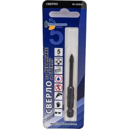 Сверло по керамике и стеклу TRIO-DIAMOND 5 мм 430005
