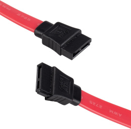 Кабель SATA Buro SATA (прямой) -  SATA (прямой),  0.5м,  красный [bu-sata-sata0.5m]