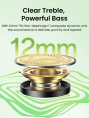 Наушники Ugreen HiTune P3 WS207 (белый) беспроводные, наушники с микрофоном, внутриканальные, портативные, полностью беспроводные (TWS), Bluetooth 5.4, время работы 5.5 ч, с кейсом 28 ч