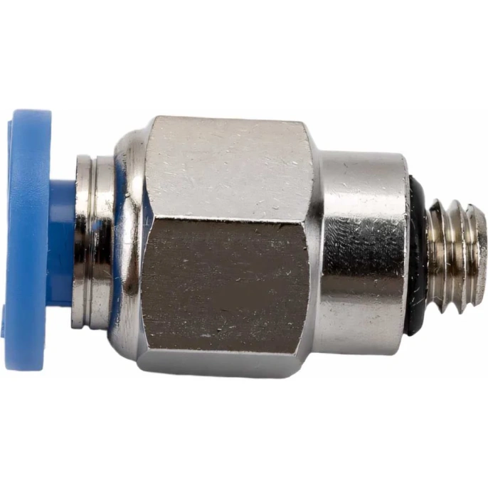 Фитинг цанговый прямой с наружной резьбой M5x0.8 для трубки диаметром 4 мм SHPI PC 04-M5