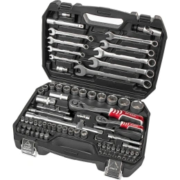 Набор инструментов ARNEZI 82 пр. 1/4"DR, 1/2"DR R0900082