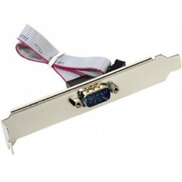 ORIENT C097, Планка портов в корпус 1xCOM DB9 Male, oem 33166