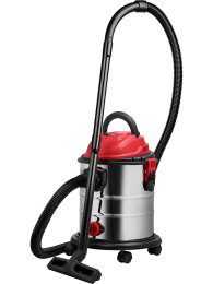 Пылесос строительный WORTEX VC 1512-1 WS 1200 Вт, 20 л, провод 4 м, шланг 3 м 1329991