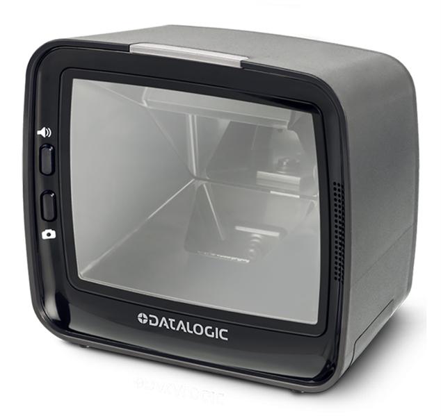 Сканер штрикода Datalogic Magellan 3450VSi, Kit, USB Keyboard Scanner, 1D/2D Model, Counter/Wall Mount, Power Brick/Cord EU , Type A 4.5 m/15 ft Cable M3450-010210-07604