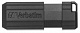 Usb накопитель Verbatim PINSTRIPE 64GB USB 2.0 Flash Drive (Black)