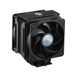 Кулер для процессора Cooler Master MasterAir MA612 Stealth 220W, 4-pin, 158mm, tower, Al/Cu/Ni, fans: 2x120mm/62CFM/27dBA/1800rpm, 1700/1200/115X/2066/2011-V3/2011/AM5/AM4/AM3/AM3+/AM2/AM2+/FM2/FM2+/FM1 MAP-T6PS-218PK-R1