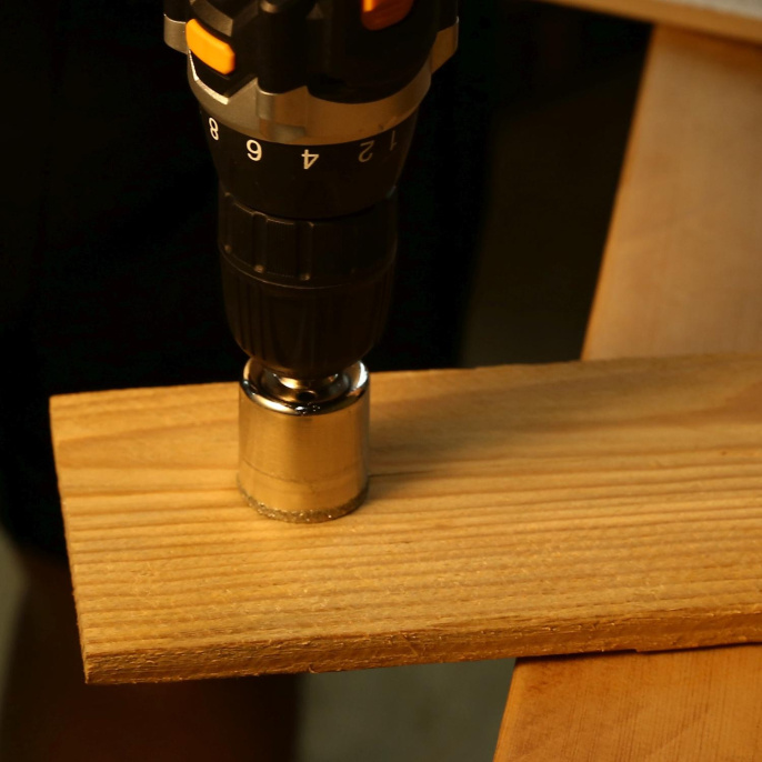 Набор коронок Deko DHS01 065-0541 по керамике 15пред. для дрелей