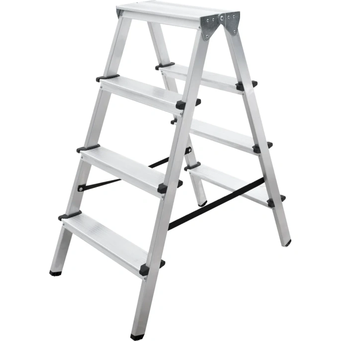 Двухсторонняя стремянка Новая Высота 2х4 ступени 1120204