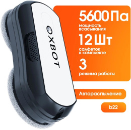Мойщик окон Xbot В22 пит.:от сети черный 30731162