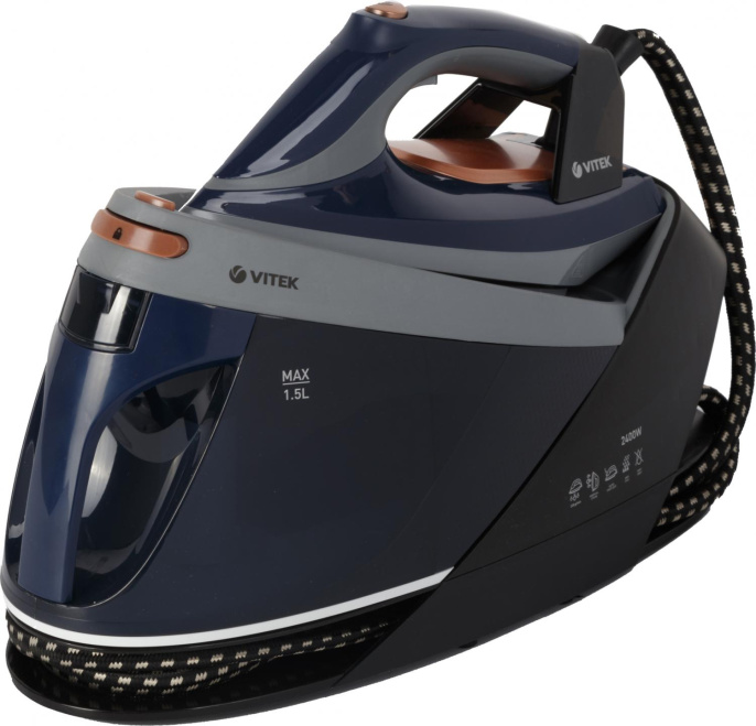 Парогенератор Vitek Metropolis 2430-VT-01 2400Вт синий/черный