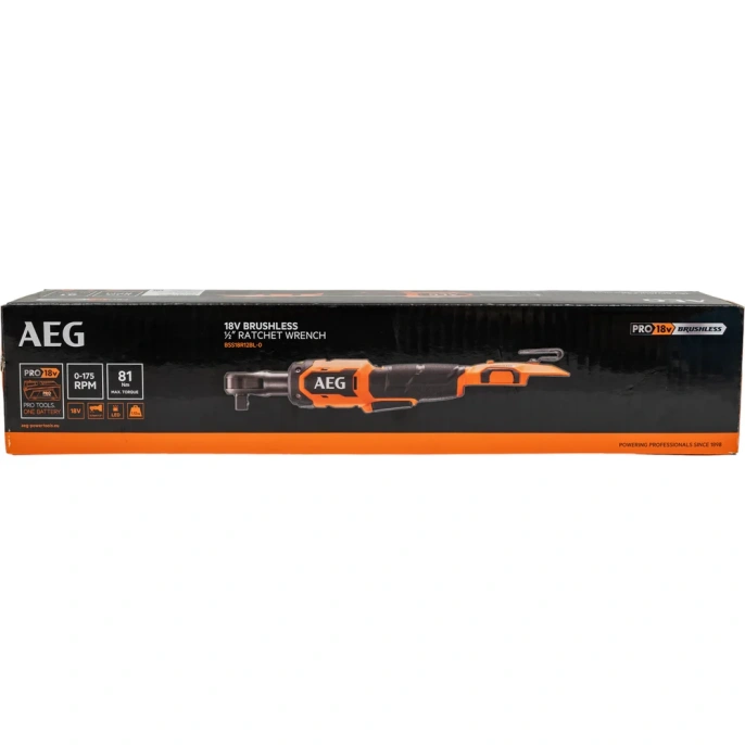 Трещотка бесщеточная AEG BSS18R12BL-0 1/2", 18В 4935480973