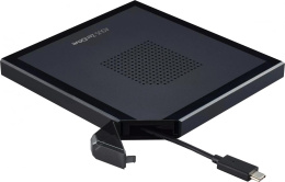 Оптический привод DVD-RW ASUS SDRW-08V1M-U/BLK/G/AS, внешний, USB Type-C, черный,  Ret