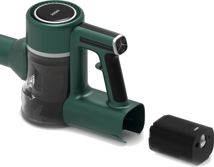 Пылесос Haier HVC400B 400Вт зеленый