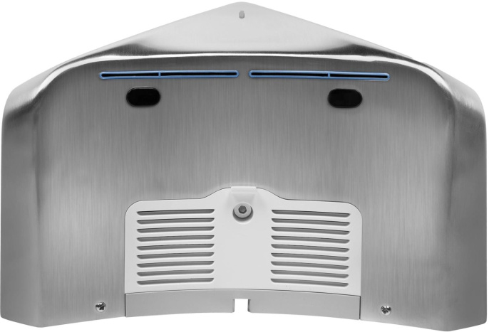 Сушилка для рук Electrolux EHDA-1100 1000Вт с бактер.лам. серебристый