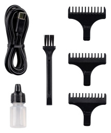 Машинка для стрижки Galaxy Line GL 4164 серебристый насадок в компл:3шт