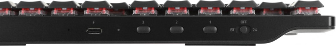 Клавиатура Razer DeathStalker V2 Pro механическая черный USB беспроводная BT/Radio Multimedia for gamer LED RZ03-04360800-R3R1
