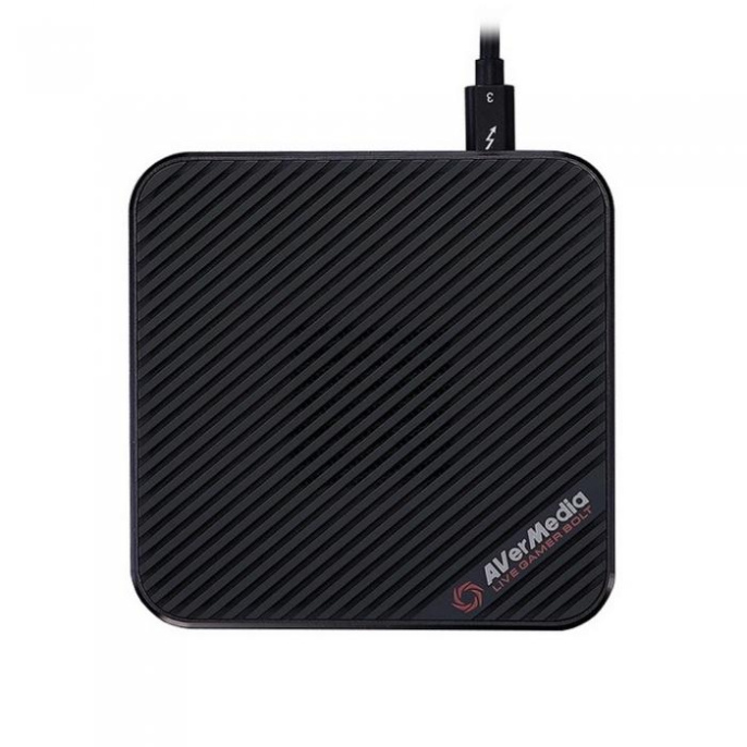 Устройство видеозахвата внешнее AVER Media Live Gamer BOLT, 2160p60, HDMI 2.0 Pass-Through , Thunderbolt 3, GC555 , 679729 , RTL