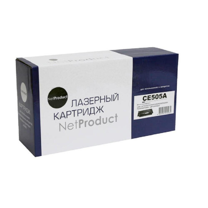 NetProduct CE505A Картридж для HP LJ P2055/P2035/Canon №719, 2,3K (999010090130)