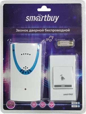 Звонок дверной беспроводной Smartbuy SBE-11-1-32
