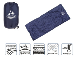 Спальный мешок Chipmunk Чипманк , синий, ARIZONE 28-170151