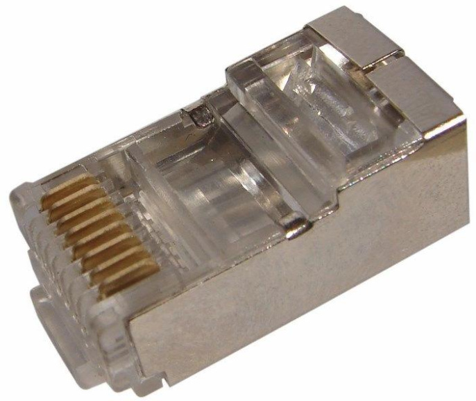 Коннектор REXANT 05-1023 FTP кат.5E RJ45 прозрачный