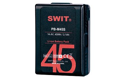 SWIT PB-M45S Компактный Li-ion аккумулятор Тип: V-lock Ёмкость: 45 Вт.ч