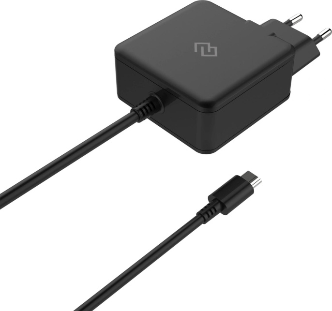 Адаптер питания Digma DM-U65-GAN,  5 - 20 В,  3.25A, 65Вт,  черный
