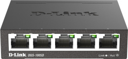 Коммутатор D-Link DGS-1005D/R1A 5x1Гбит/с неуправляемый